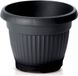 Prosper Plast Terra Bloempot D20cm H15.5cm Antraciet