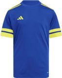 Adidas T-Shirt Sport Squa25 Jsy Y Kinderen Blauw Polyester Korte Mouw Gestreept