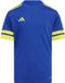Adidas T-Shirt Sport Squa25 Jsy Y Kinderen Blauw Polyester Korte Mouw Gestreept