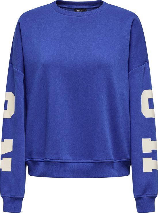 Only Sweat Print Sweater Dames - Maat S