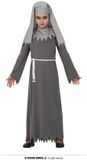 Grijs Fiestas Guirca Gothic Nun Meisjes Verkleedjurk Grijs Mt 7-9 Jaar