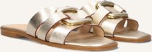 Stefano Lauran 24152 Slippers - Dames - Goudkleurig - Maat 42
