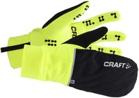 Craft Hybrid Weather Glove Fietshandschoenen - Unisex - Maat L - Flumino/Zwart