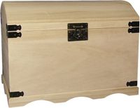 Rayher hobby materialen Rayher Hobby Houten kist 44,8 cm