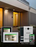 Schneider Electric Ritto RGE2092170 TwinBus IP video-intercom met app, 2-aderige bus, familiehuis, opbouw, wit, referentie