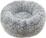 Rosewood Silver Fluff Grijs Hondenmand - Blauw - Kunststof - Rechthoek - 66x66 cm