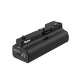 Rollei 71 Wh batterijgreep voor Lux 100 Bicolor/Lux 100 RGB/Lux 60, krachtige 4800 mAh accu, ergonomisch design met 1/4 inch universele schroefdraad
