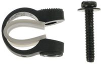 CatEye BS3 klem voor lichten en reflectoren, 12,7 mm tot 13,8 mm, zwart