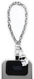 Karl Lagerfeld KLUCHCSKPK Universele polsband Choupette - zilver
