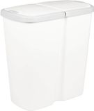 vidaXL Afvalbin Wit 48,5 x 28 x 51 cm PP