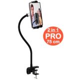 Develop-free Tablet houder + Telefoonhouder PRO (2 in 1) met 75 cm hals