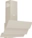Wiggo WE-B643G(C) - 60cm Creme Angled Cooker Hood - Triple Glass