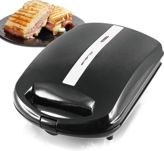 Emerio ST-111153 Sandwich Maker - Black - 1100W