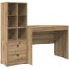 Bureau Maison Exclusive Artisan-Eiche 145,5 x 50 x 127 cm 2 pièces