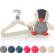 Laleni Fluwelen Kledinghangers Kinderen - Kleerhangers Peuter - Ivoor - Set van 50