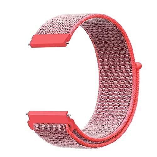 Qubix Sport Loop bandje - Roze - Compatibel met Garmin Vivoactive 3 - 20mm