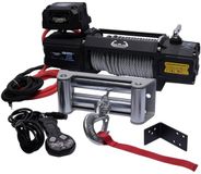 TORSO Bol Elektrische lier 12V 5443kg Blauw