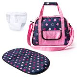 Poppenluiertas, Bayer Design Poppenluiertas, luiertas voor poppen, aankleedkussen, stoffen luier