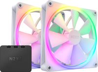 NZXT F140 RGB Duo Twin Pack - Wit - 140mm