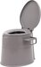 Bo-Camp - Draagbaar toilet deelbaar - 7 Liter - Grijs - 49x42x46 cm