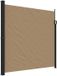 vidaXL Windscherm uittrekbaar 200x500 cm taupe