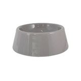 Nobby Grazus 82410 keramische voerbak 0,65 L, Ø 18 x 6,5 cm, lichtgrijs