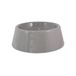 Nobby Grazus 82410 keramische voerbak 0,65 L, Ø 18 x 6,5 cm, lichtgrijs