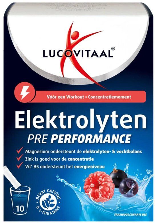 Lucovitaal Elektrolyten Pre Performance - 10 sachets
