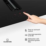 Klarstein Inductiekookplaat AirJet Basic met Afzuiging