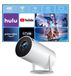 Mini-projecteur, 4K, WiFi 6, Bluetooth 5.4, mise au point automatique, rotatif 180°, Android 14.0