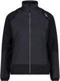 CMP Hybride waterdichte jas met afneembare mouwen voor dames, zwart, 2XL