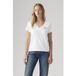 Levi's Perfect Slub V-neck Tee White XXS