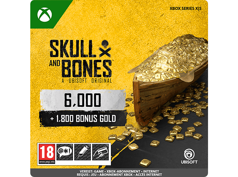 Microsoft Skull And Bones - 7800 Gold - Xbox Series X