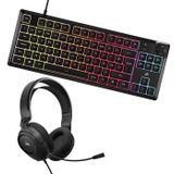 Corsair HS35 + K55 CORE TKL : set casque et clavier
