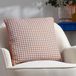 furn. Marttel geometrisch jacquard veren gevuld kussen
