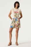 Garcia Dames Print Shorts Wit