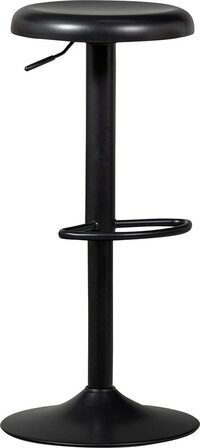 WOOOD Isaac Bar Stool - Black - 81cm - Industrial Style