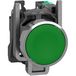 Schneider Electric XB4BA315 Bouton-poussoir, Harmony XB4, métal, 22 mm, vert, non revêtu, momentané, 1S, à poussoir 1 pièce(s)