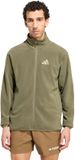 Adidas Terrex Terrex Multi Essentials Fleece Jack Met Lange Ritssluiting - Heren - Groen