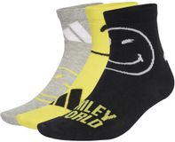 Adidas Smiley 3PP Veelkleurig 25/27 EU Kinderen Unisex Enkelsokken Textiel 100% Herfst/Winter 2025
