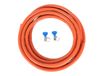 Obelink Tuyau de gaz avec colliers de serrage - 5 m