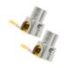 Zenitech - Set Van 2 Horizontale Aansluit Terminals - Fase En Neutraal Voedingsnet - Aansluiting Tot 35 Mm² - CE Gecertificeerd - Wit - 15 Cm