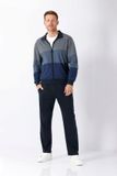 Hajo Heren Huispak Blauwe Fijne Streep - Blauw - Maat 56