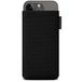 Adore June Mobiele telefoon tas Classic gerecycled zwart compatibel met iPhone 15 14 / iPhone 15 14 Pro, moderne duurzame R-PES stoffen, Made in Europe