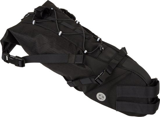 AGU Seat-Pack Venture Zadeltas - 10L - Zwart - Waterafstotend - Gerecycled Polyester