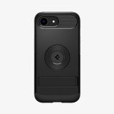 Spigen Slim Armor MagFit Hoesje Geschikt voor Apple iPhone 16e | Zwart