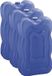 Merkloos / Sans marque Van Der Meulen Sneek B.V. Koelelement - Set van 6x stuks - blauw - 350 gram - 18 x 11 cm - koeltas - koelbox - houdt drankjes koel