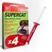SWISSINNO SuperCat Navulling Lokmiddelspuiten met Pindakaas voor Muizen- en Rattenvallen – Voedingslokmiddel met Hoge Aantrekkingskracht, Compatibel met SuperCat Vallen, 4 Stuks