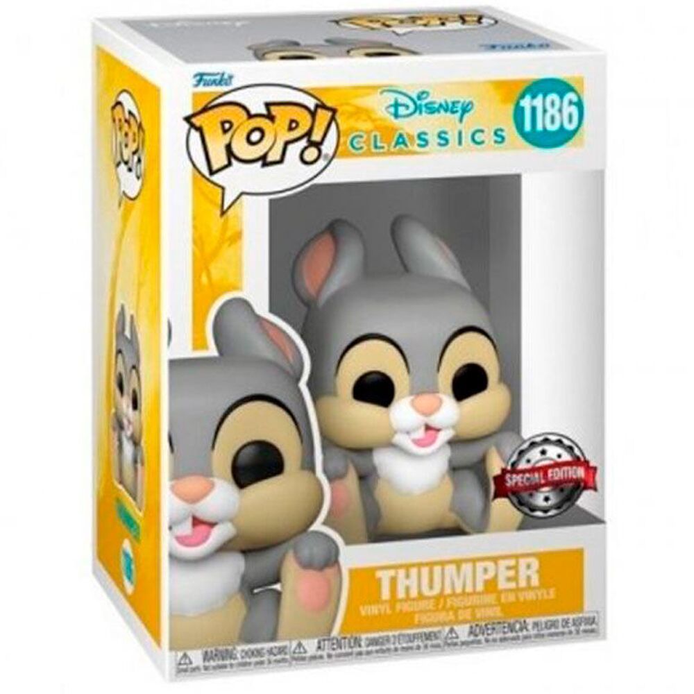 Disney - POP! N° 1186 - Thumper Holding Feet - Classic Bambi Exclusive
