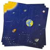 PARTY TIME DC2816F Galaxy servetten, FSC-gecertificeerd, violet, 20 stuks